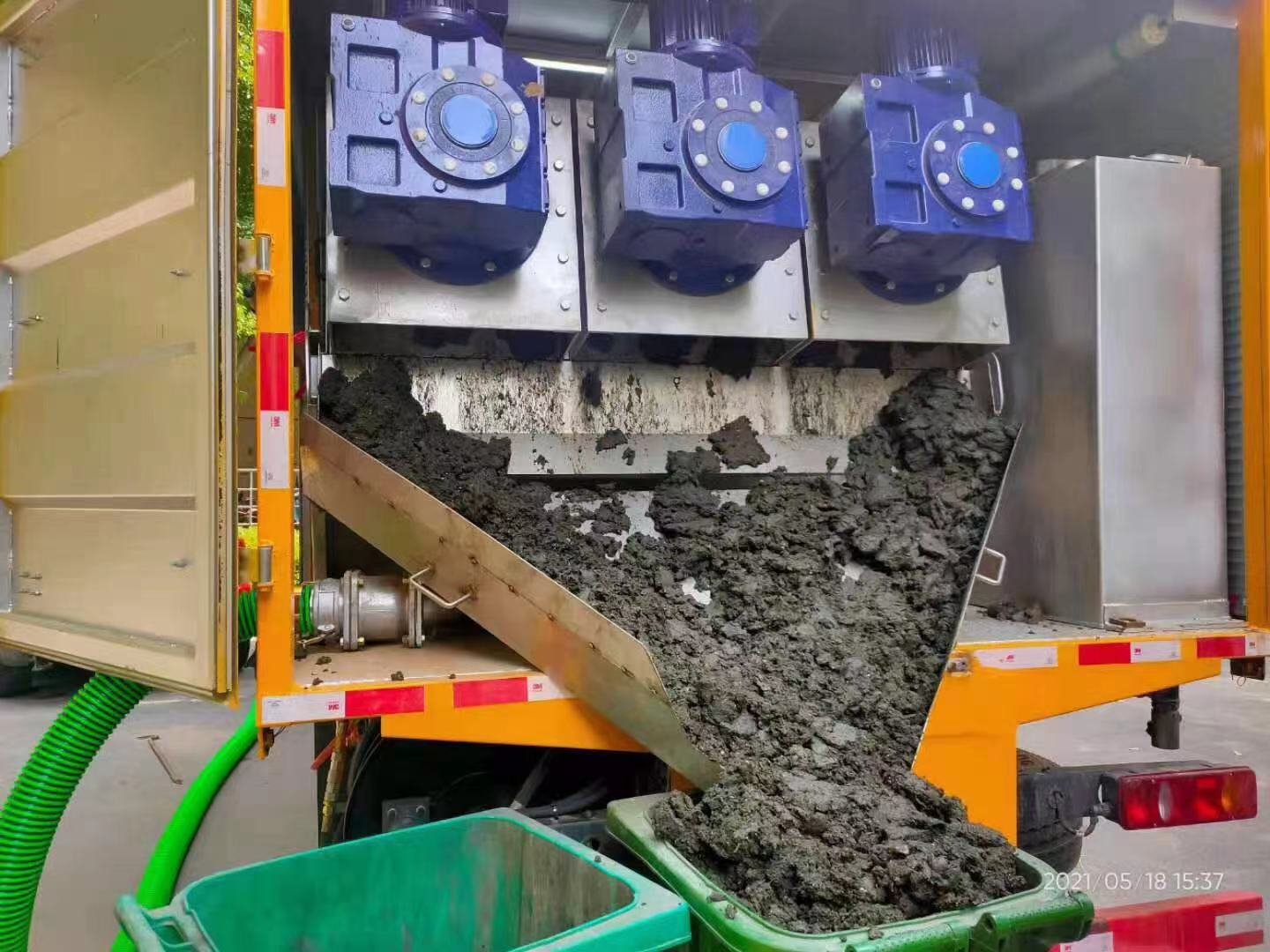 龙亭化粪池清掏城市维护站-泥浆净化干湿分离处理